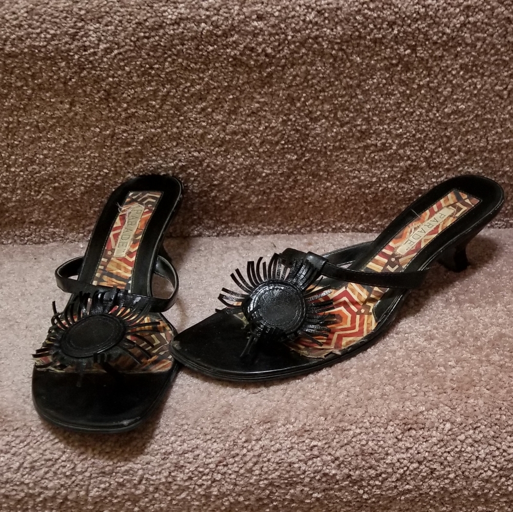 Black sandals